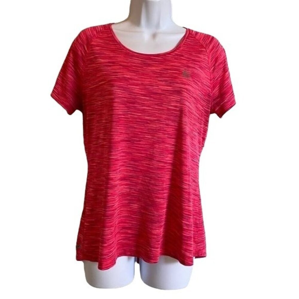 RBX Dri Fit Short Sleeve Athletic Top Pink Purple Women's Medium